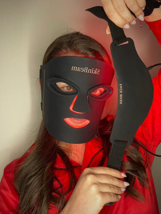 SkinBeam LED Facial Mask – Професионална LED маска за лице и шия